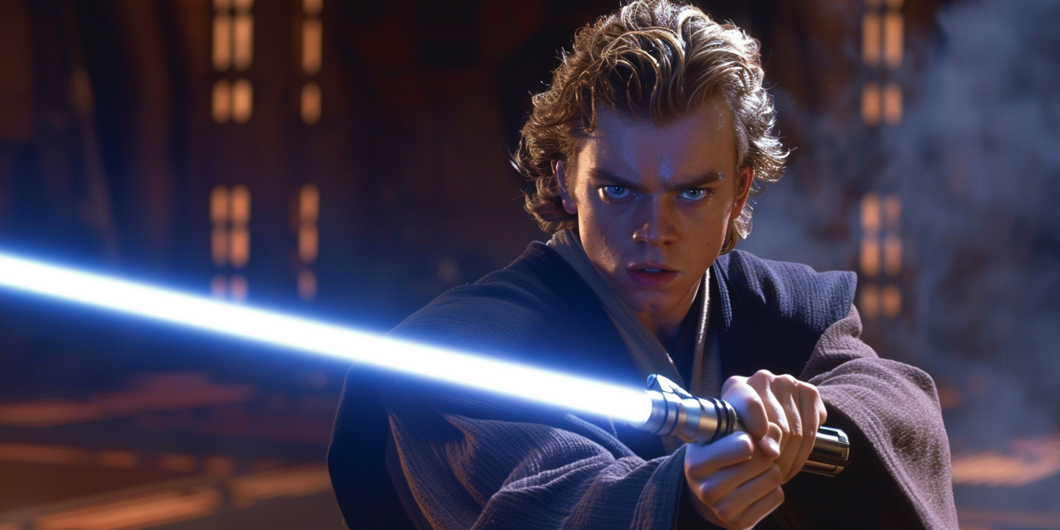 Descubriendo el misterioso sable de luz Anakin Skywalker, image size:1536x768