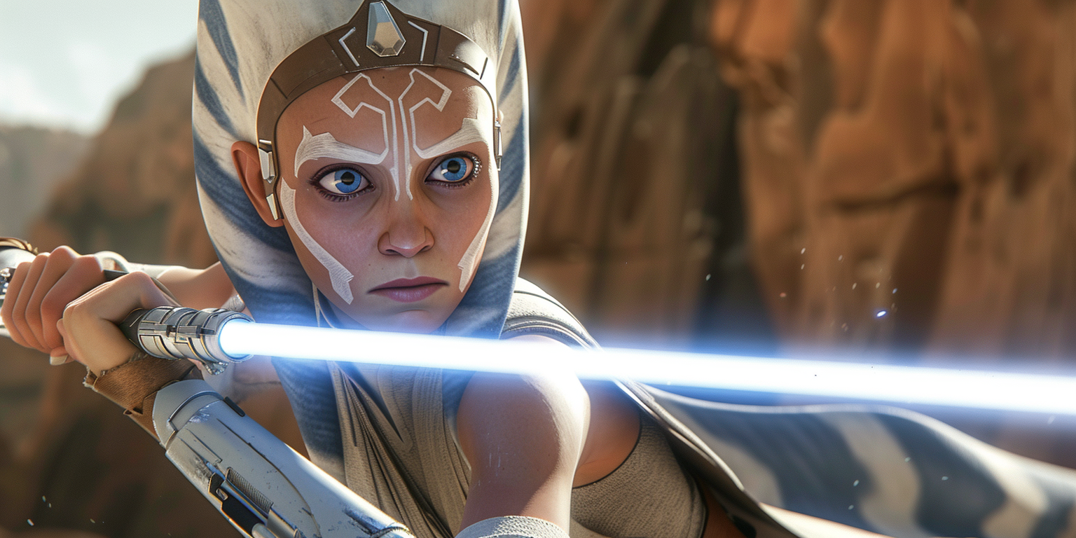 動作確認済み　ディズニーパーク限定 ライトセイバー アソーカ・タノ アソーカ・タノのライトセーバー | 白いライトセーバー